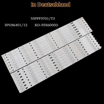 14stk LED-Leisten GJ-2K16-550-D714 für 55PFF5701 55PFH5500 55PFT5509 KD-55X6000D