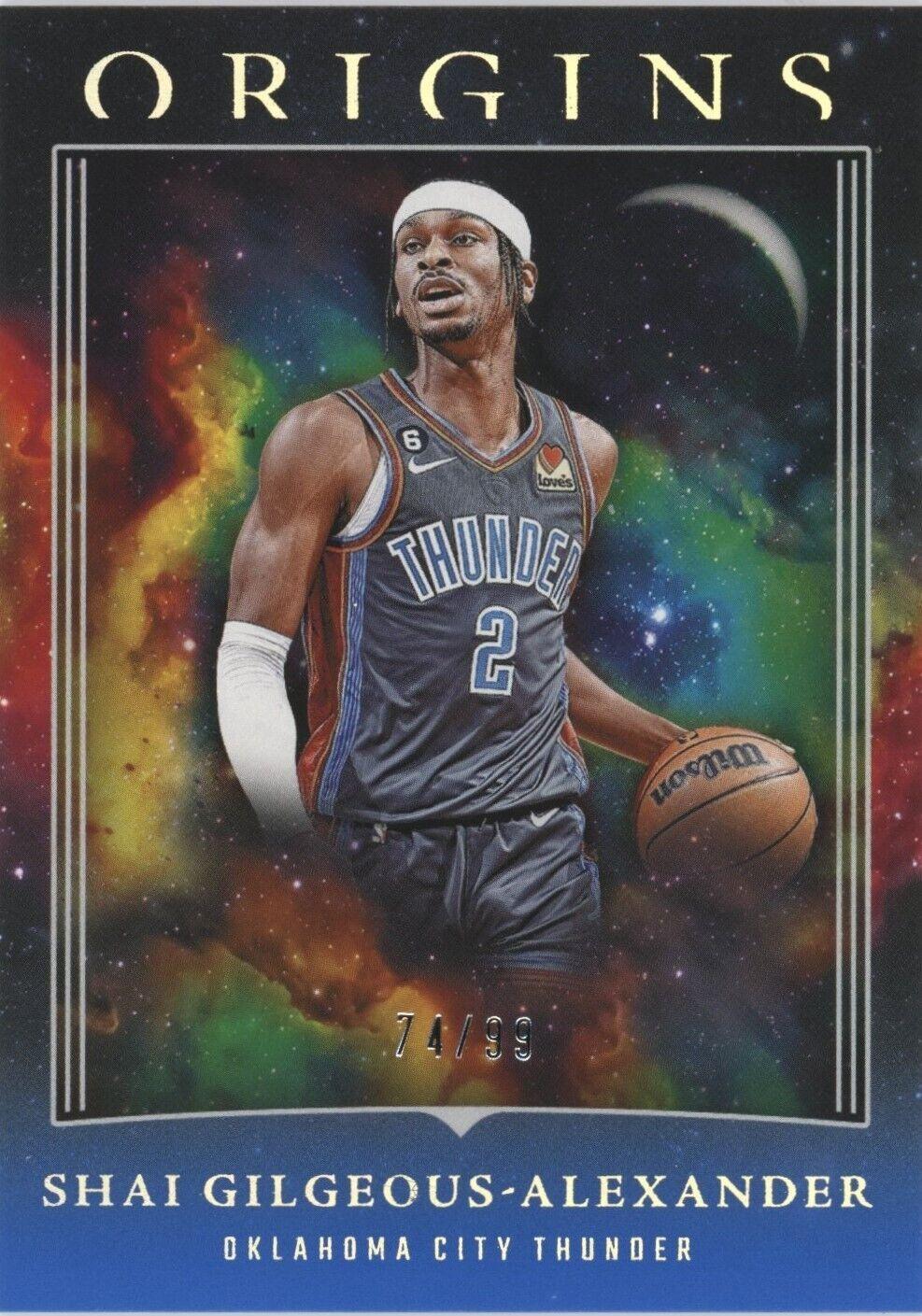 nbaカード Shai Gilgeous Alexander /99 RC 2023-24 Panini Origins - Shai Gilgeous-Alexander #23 Blue /99 for