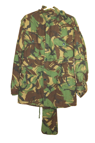 British Army 68 Pattern DPM Combat Jacket Size 4 Medium 1970s Falklands War NI