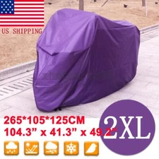 XXL Motorcycle Cover Storage  For Winter Outside Snow  Protector