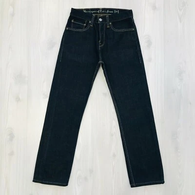 Jeans Droits Standard Régulier Levi's Femme Bleu Foncé Taille W27 L32 - Photo 1/4