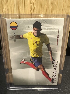 Luis Diaz Rubin 10/10 Futera Nostalgie Karte