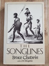 THE SONGLINES Bruce Chatwin 1987 HCDJ 1st American Edit Viking Elisabeth Sifton