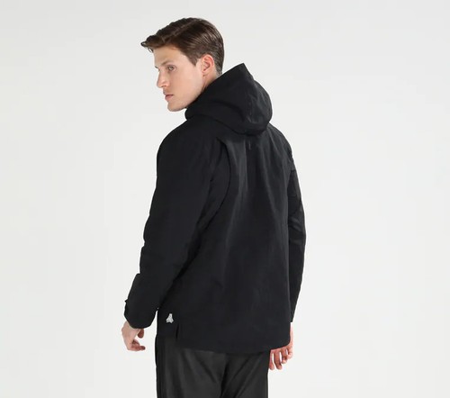 MENS ADIDAS TANGO TRAINING HOODED JACKET CHEST POCKETS WATER RESIST $120 - XL - Picture 3 of 12