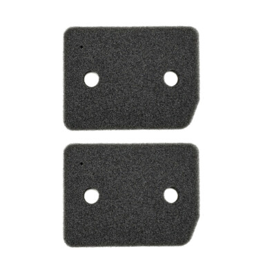2x Ersatz Schaumfilter für Miele TWF500WP TWF505WP TWH620WP TWI180WP TWJ680WP