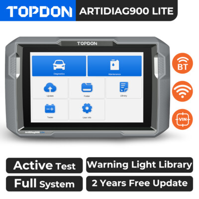 TOPDON AD900 Lite Bidirectional All System OBD2 Scanner Car Code Reader BT