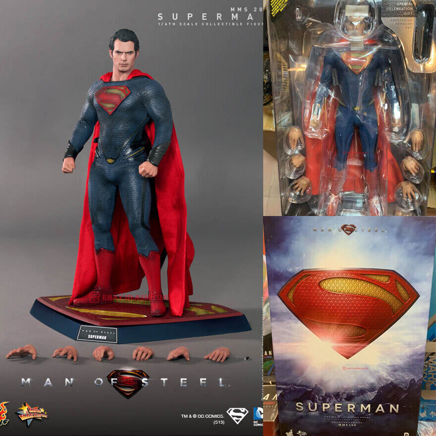 Hot Toys MMS200 Man of Steel 1/6th scale Superman Collectible Action Figure