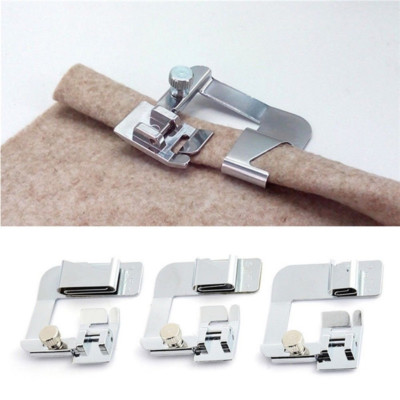 1pc Domestic Sewing Machine Foot Presser Rolled Hem Feet Set for Brother Singer