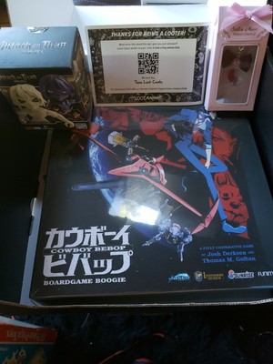 Lootcrate Anime Board Game Boogie, Attack On Titan And
