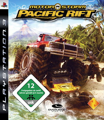 PS3 / Playstation 3 - Motor Storm: Pacific Rift DE mit OVP sehr guter Zustand