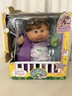 Cabbage Patch Kids Naptime Baby Brunette Blue Eyes Leopard NRFB Faye Roseanne