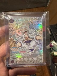 Monkey D. Luffy OP05-119 A Fist of Divine Speed Special Rare Gold Foil