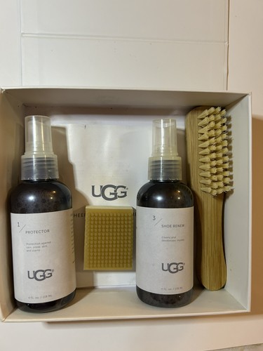UGG Shoe Care Kit Cleaner with Protector Brush and Sponge Missing Bottle #2