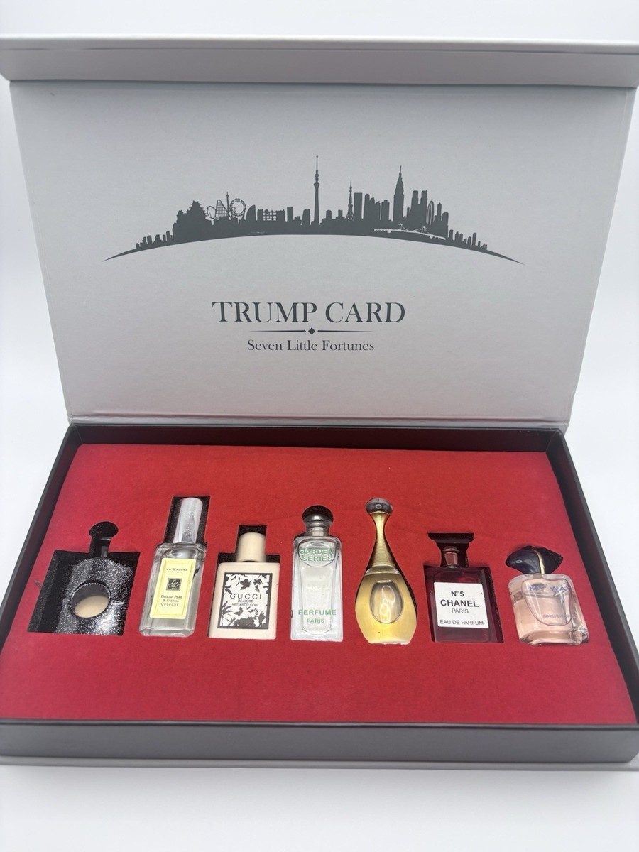 Trump Card Seven Little Fortunes Perfume Set | eBay