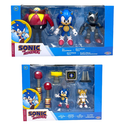Spielzeug Figuren Sammlung Sonic Set Actionfiguren Jakks Pacafic Sonic Hedgehog