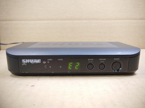 SHURE BLX4 H10 542-572MHz Wireless Receiver w/ OEM Power Adapter ✔✔✔ - Picture 2 of 9