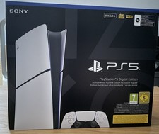 Sony PlayStation 5 - PS5 Slim Digital Edition 825 GB 4K HDR Weiß/Schwarz