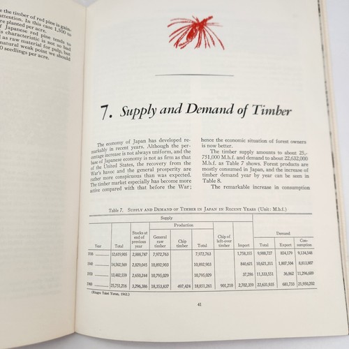 1964 Forestry in Japan Ayaakira Okazaki Logging Timber Forest Management - Picture 8 of 8