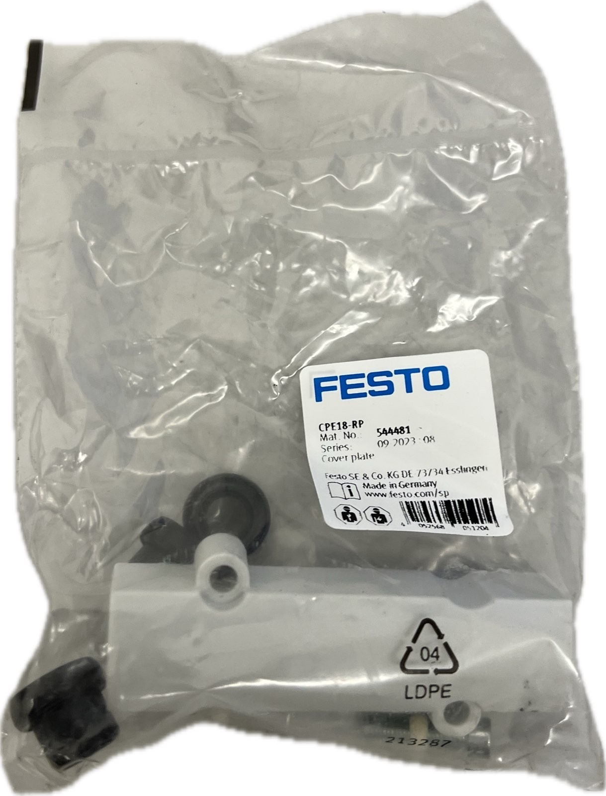 Festo CPE18-RP Faceplate 544481