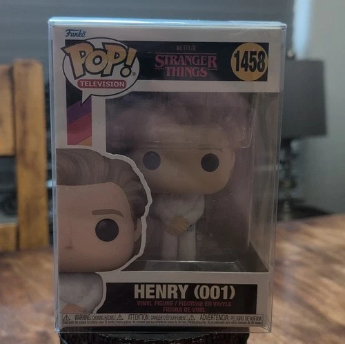 Funko Pop! Vinyl Stranger Things Henry (001) #1458 Television includes protector