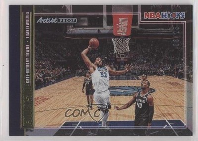 2019-20 Panini NBA Hoops Courtside Artist Proof 6/25 Karl-Anthony Towns #8 0s5s