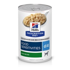 Hill's Prescription Diet d/d Canine Skin/Food Sensitivities Duck Wet Dog Food 12