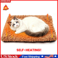 Self-Warming Cat Bed Pad Self-Heating Thermal Cat and Dog Cat Warmer Mat for