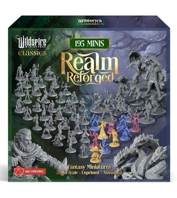 195 D&D RPG Miniaturen Monster Konvolut Fantasy Figuren Wildspire