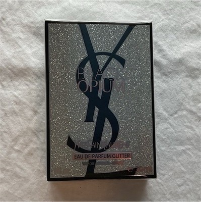 Yves Saint Laurent Black Opium Eau de Parfum Travel Spray 0.25 oz Glitter
