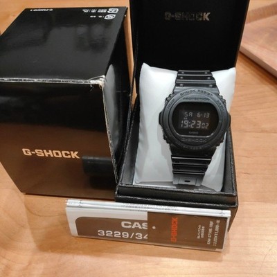 Casio G-Shock DW-5750E-1BJF 35th Anniversary schwarze Uhr aus Japan