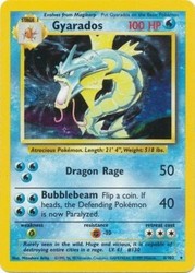 Gyarados 6/102 Base Set Holo Rare