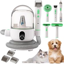 Pet Grooming Kit with 2L Vacuum Suction 99 Pets Hair, Dogs Grooming Vacuum Kit