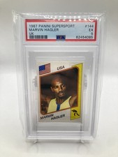 Marvin Hagler 1987 Panini Supersport Boxing #144 PSA 5