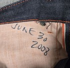 Jean Shop Raw Selvedge Stretch Jeans Unisex Sz. 2/26 (28x29") Regular Skinny Fit — photo 7