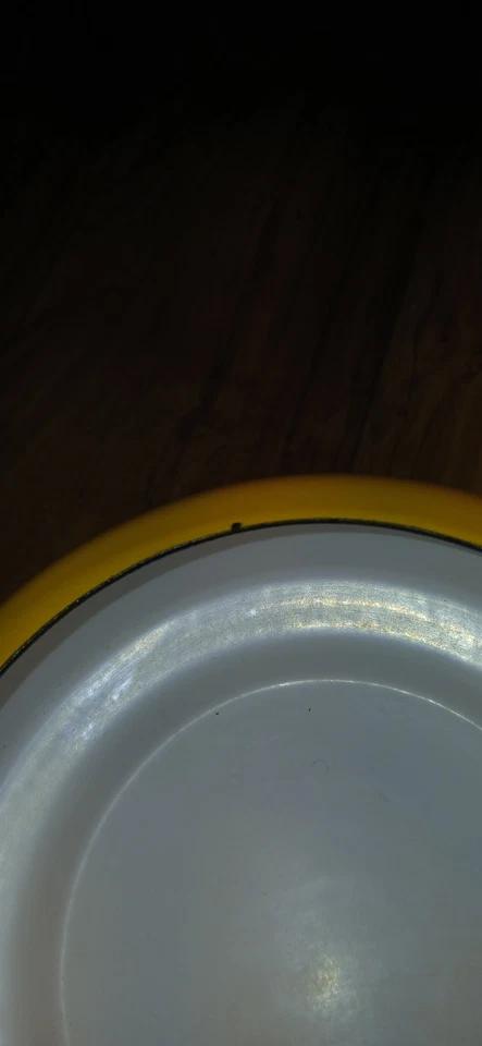 Винтажный желтый набор фондю Dansk в кобенстиле - Изображение 4 из 4