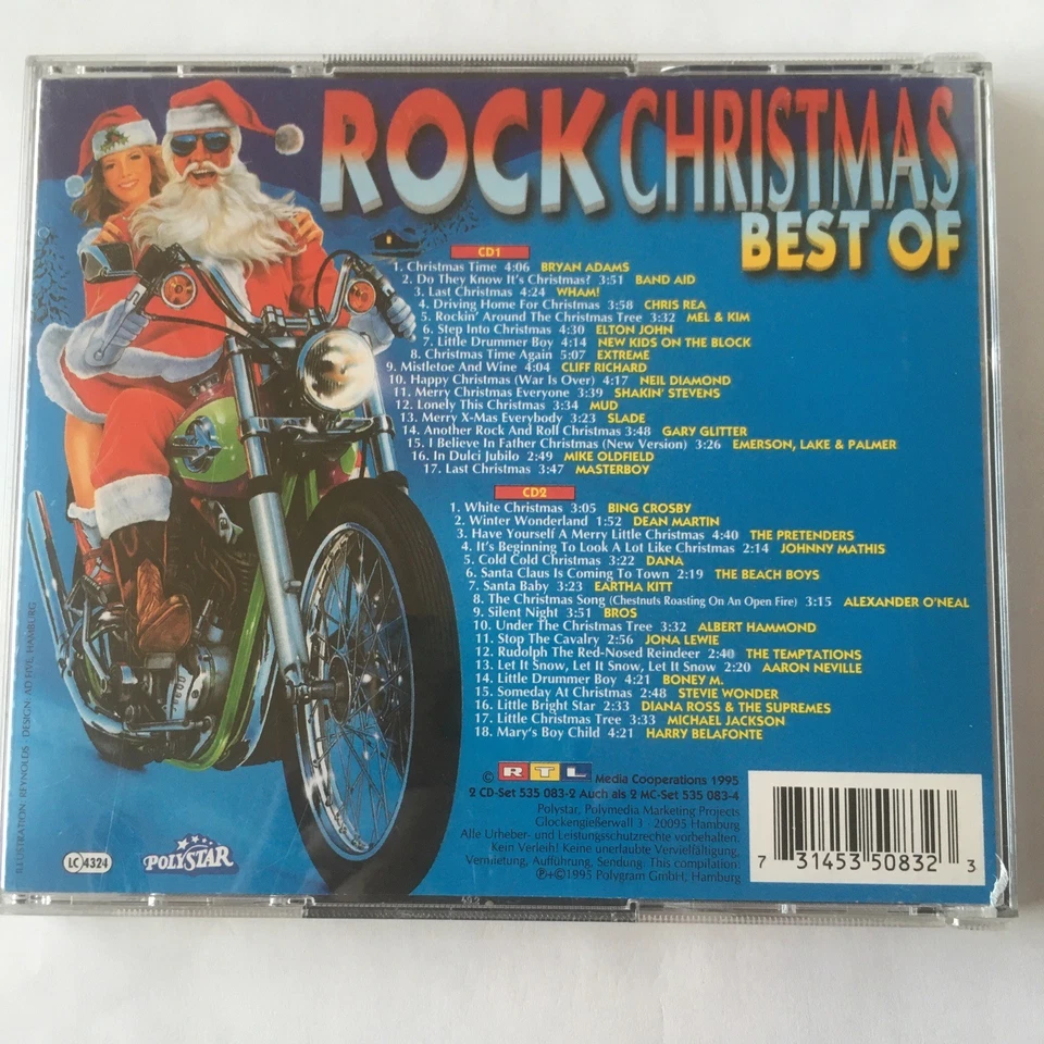 Best of Rock Christmas von Various | CD | Doppel-CD 1995 - Bild 2 von 3