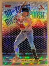 1999 Topps MYSTERY FINEST REFRACTOR #3 Mark McGwire RARE INSERT