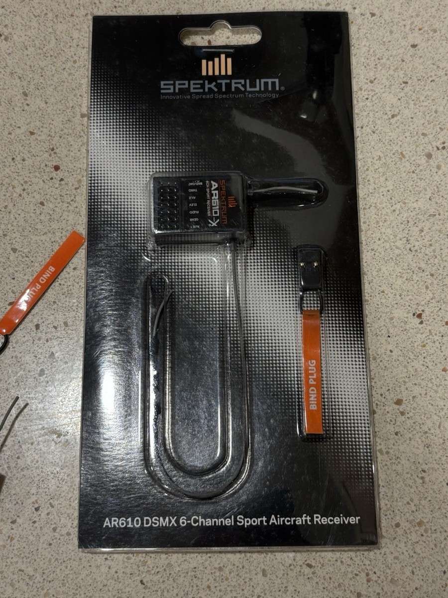 Spektrum/AR610 DSMX 6-Channel sports aircraft receiver. | eBay