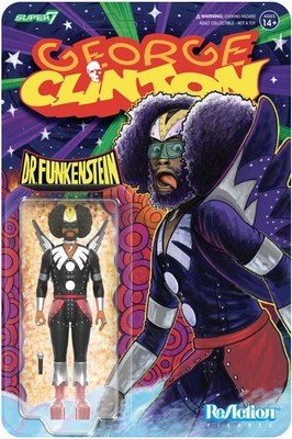 WB Super7-George Clinton-ReAction Figures Wv1-George Clinton (Dr. Funkenstein)