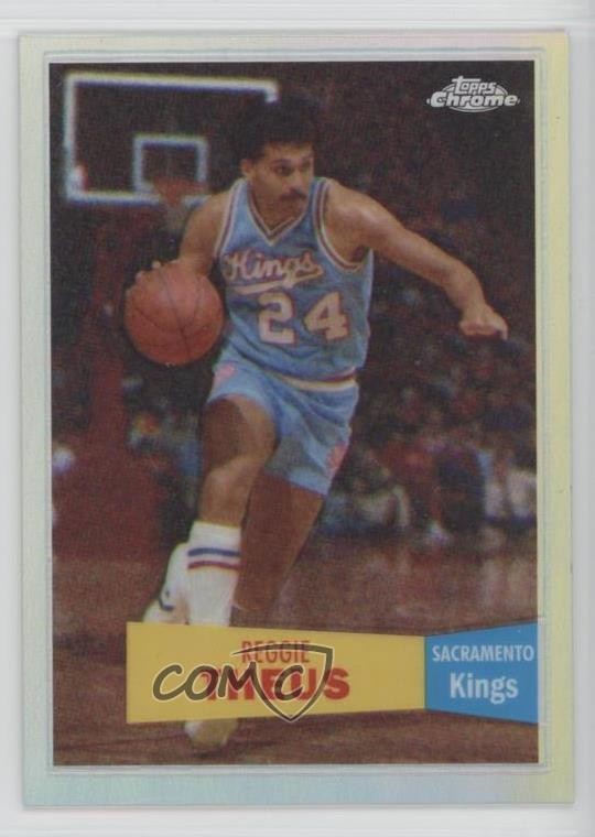 2007-08 Topps Chrome 1957-58 Variations Refractor 831/999 Reggie Theus #72 04tw
