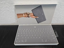 LOGITECH KEYS-TO-GO ULTRA SLIM BLUETOOTH KEYBOARD w/add-on iPhone stand