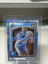 2024 Optic Basketball Adem Bona /249 In Person Autograph 