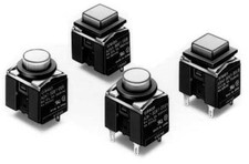 1Pcs A3AA-91K1-00ER Pushbutton Switches ASSY.L.P.B.INCLD FLANGE/SPRING