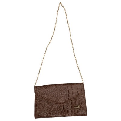 Brahmin, Umhängetasche, Damen, Braun, Schlangenhaut, 28, 2, 17 cm #O5D