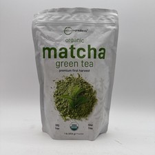 Organic Matcha Green Tea Powder, First Harvest, Culinary Grade from Japan, 100