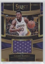 2018-19 Panini Select Throwback Memorabilia Copper Prizm 35/49 Julius Randle v9t