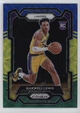 2023-24 Panini Prizm Choice Blue Yellow & Green Prizm Maxwell Lewis #143 0c6v