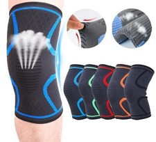 Knee Sleeve Compression Brace Support For Sport Gym Joint Pain Arthritis Relief