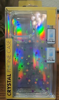 iPhone 12 Pro Max/iPhone 13 Pro Max Crystal Phone Case Little Stars Clear