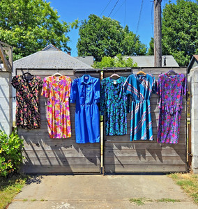 Wholesale Lot Of Six True Vintage 80's Dresses!